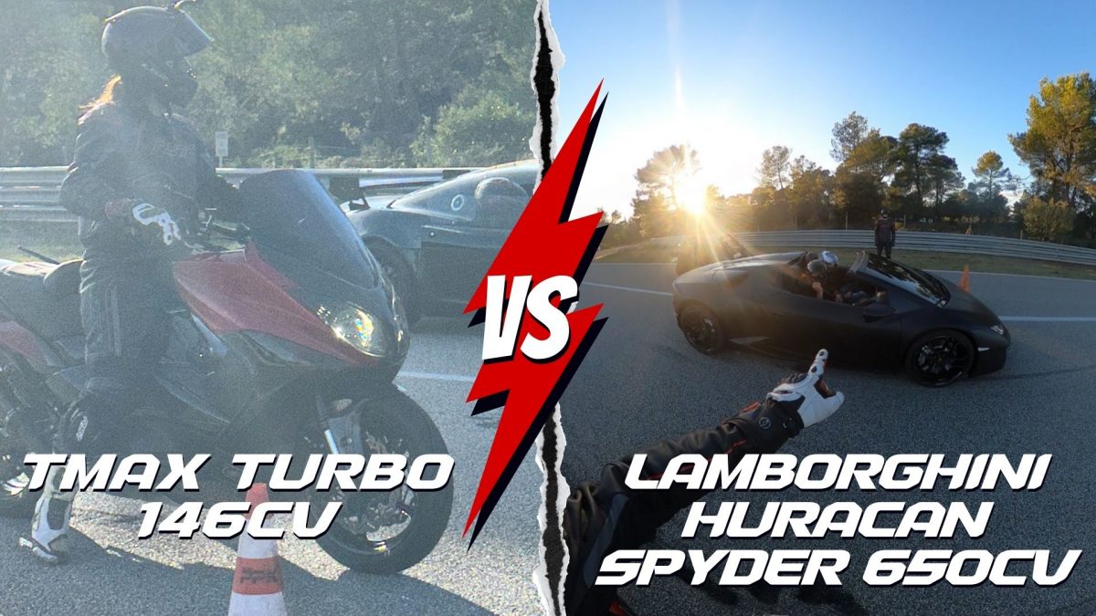 tmax turbo vs lamborghini