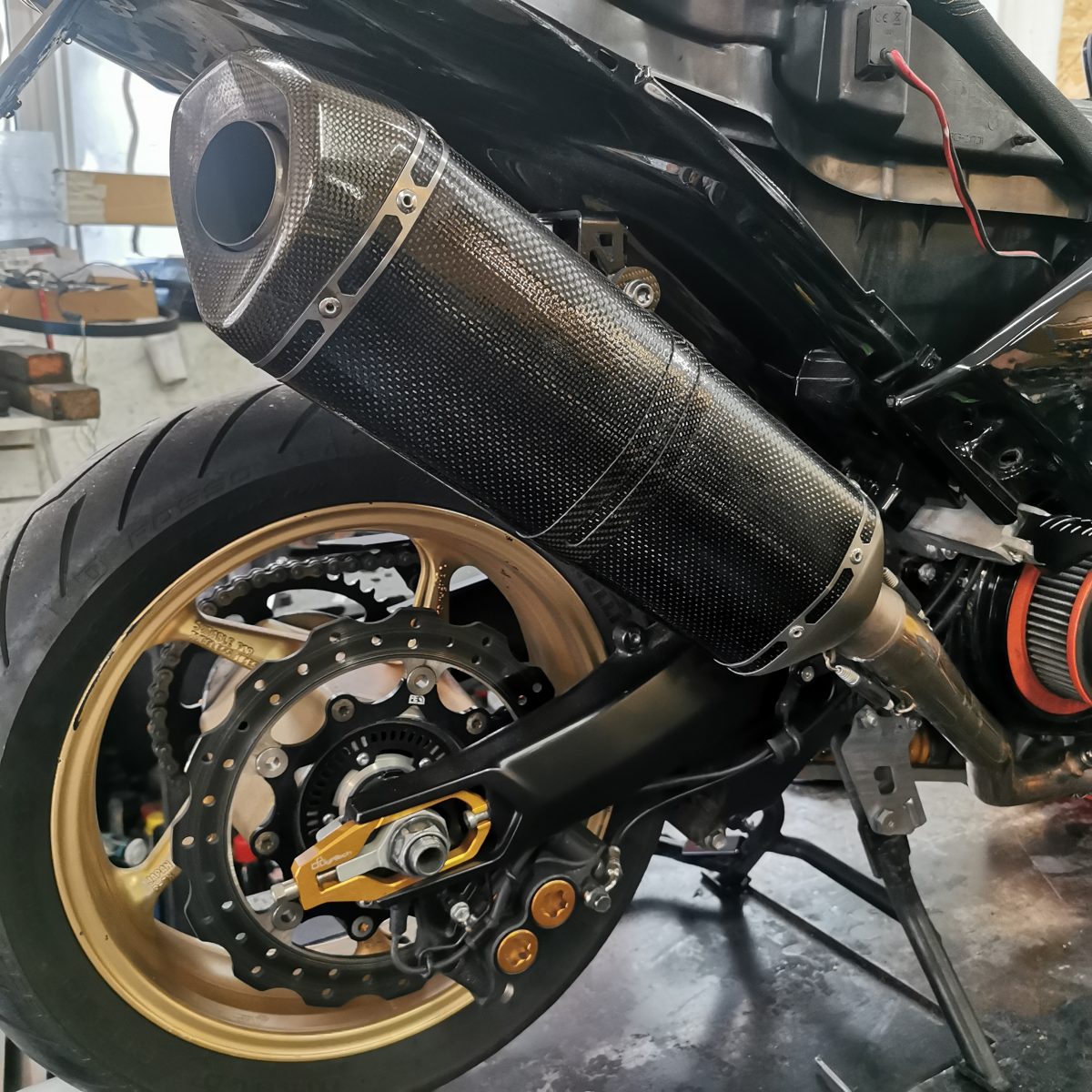 ligne akrapovic eg moto tmax